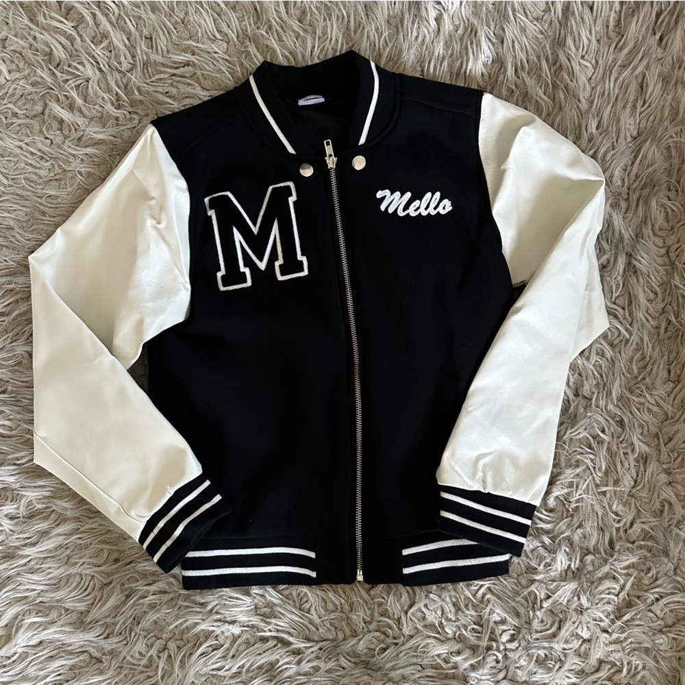 Marshmello lettermans jacket.